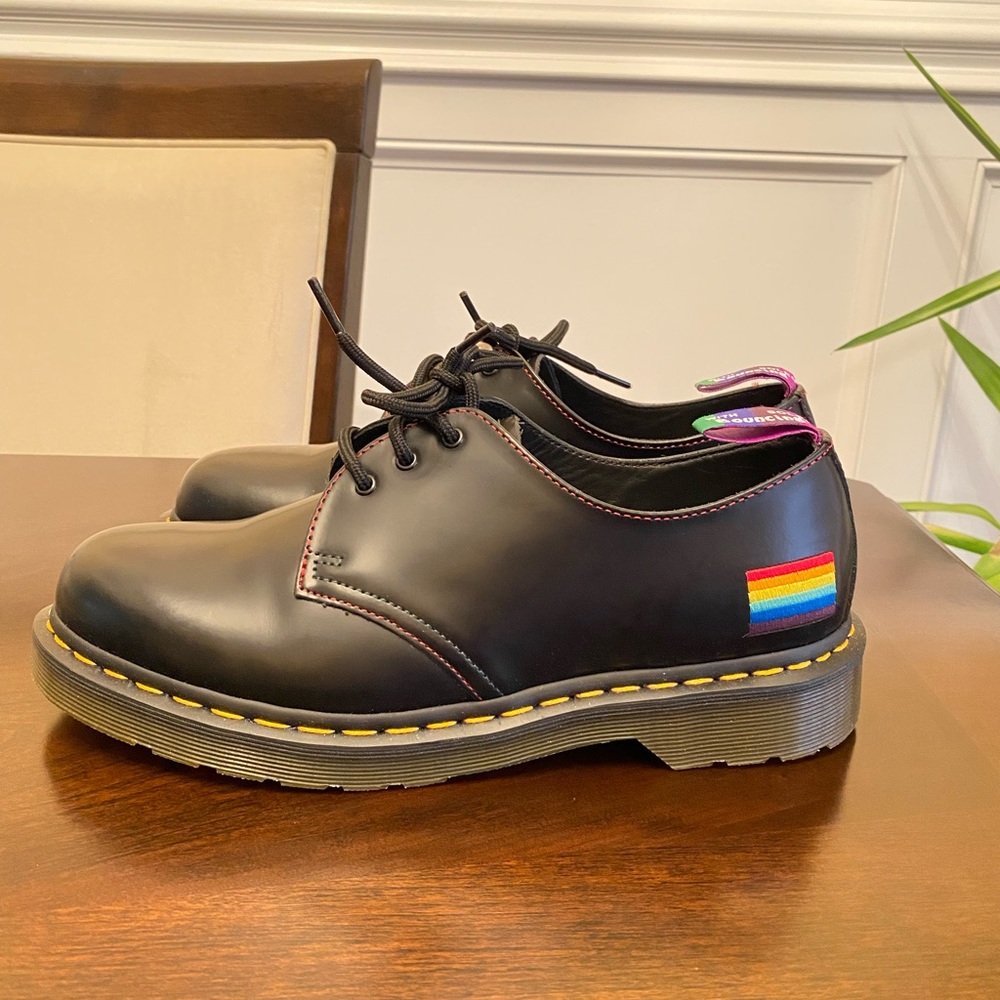 ❌SOLD❌Dr. Martens 1461 FOR PRIDE SMOOTH LEATHER OXFORD SHOES - Picture 3 of 6